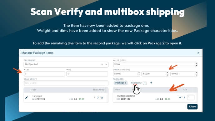 Scan Verify and Multibox shipping 3