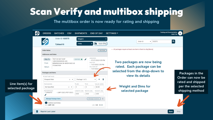 Scan Verify and Multibox shipping 5