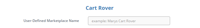 CartRoverName